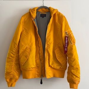 Mustard Bomber Jacket